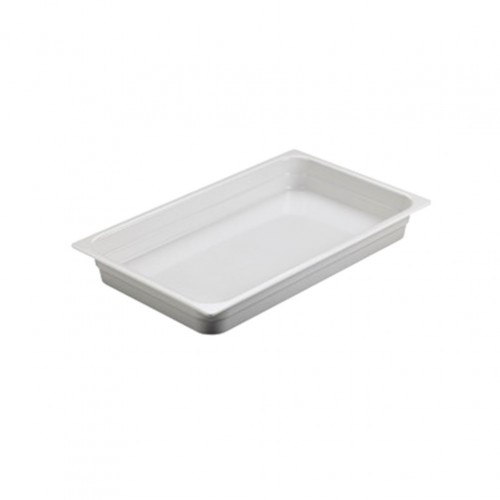Δοχείο Γαστρονομίας Μελαμίνης Λευκό 41 5x28x6cm Leone c375108