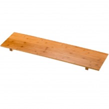 Πιατέλα Παρουσίασης Sushi από Bamboo χρώμα Φυσικό 70x20x2 5cm Leone c375119