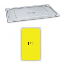 Καπάκι δοχείου γαστρονομίας ανοξείδωτο 18 10 GN1 1 53x32 5cm KAPP c375297