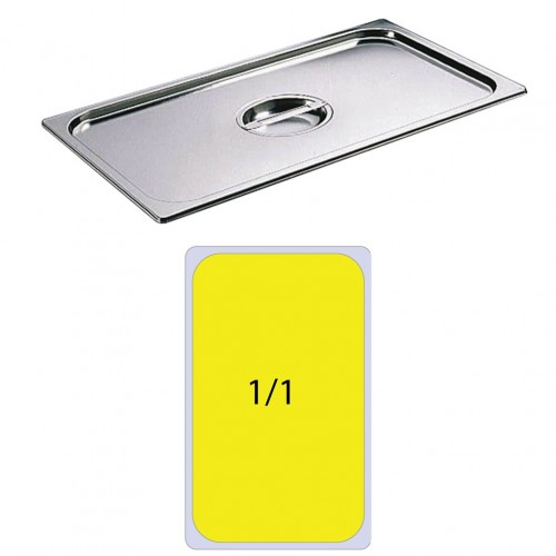 Καπάκι INOX για Δοχείο Γαστρονομίας GN1 1 325 x 530mm Matfer c375386