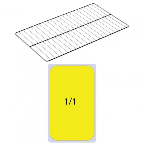 Σχάρα INOX GN1 1 53x32 5cm 1 φ6mm 20 φ2mm Matfer c375412