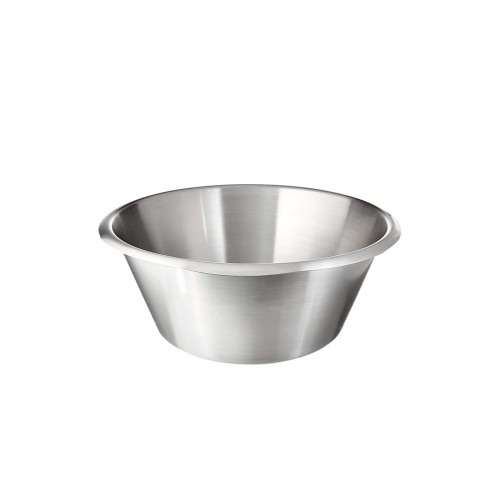 Μπωλ ανάμειξης INOX φ24xΥ11 5cm 3 5Lt επίπεδος πάτος NF Standard Matfer c375529