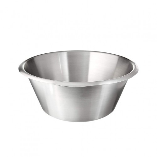 Μπωλ ανάμειξης INOX φ32xΥ14cm 8Lt επίπεδος πάτος NF Standard Matfer c375531