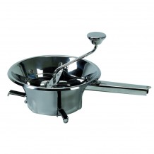 Χορτομηχανή INOX φ24cm 3 πλέγματα φ1 5 φ2 5 φ4mm Matfer c375721