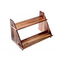 Ξύλινο σκαλοπατι παρουσίασης buffet 65x20x40cm Leone c375841 Ξύλινο σκαλοπατι παρουσίασης buffet 65x20x40cm Leone c375841