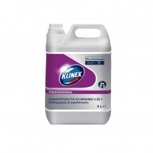 Υγρό απορρυπαντικό 5lt καθαριστικό αφαλατικό για χώρους υγιεινής Klinex c375932