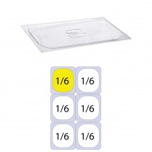 Καπάκι PC Διάφανο για Δοχεία Τροφίμων GN1 6 162 x 176mm KAPP c375950 Καπάκι PC Διάφανο για Δοχεία Τροφίμων GN1 6 162 x 176mm KAPP c375950