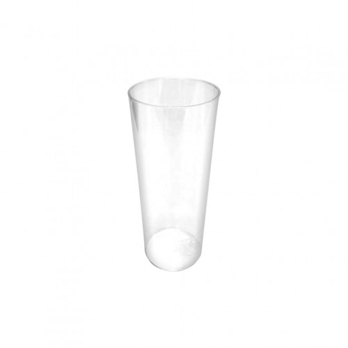 Πλαστικό ποτήρι PS μίας χρήσης 25cl διαφανές Φ5 7x14cm ΣΕΤ 10 ΤΕΜΑΧΙΩΝ c376056