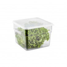 Δοχείο τροφίμων 5 7Lt 24x23x19 PC χωρίς καπάκι c376214