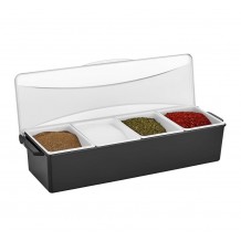 Δοχείο με καπάκι για Bar με 4 ανεξάρτητες Θήκες c376270