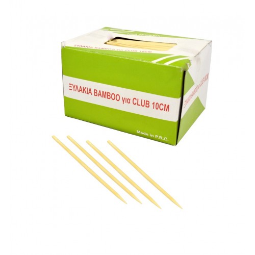 Πακέτο 1000 Οδοντογλυφίδες sticks μακρυές 10cm με 1 Μύτη για club finger food c376287