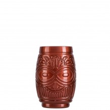 Γυάλινο Ποτήρι coctail TIKI 50cl Φ8 8 x 13 cm στοιβαζόμενο FIJI Χαλκού UNIGLASS ΣΕΤ 6 ΤΕΜΑΧΙΩΝ c376414