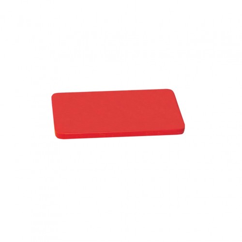 Κόκκινη Πλάκα Κοπής Πολυαιθυλενίου 36x18x1 2cm c376425