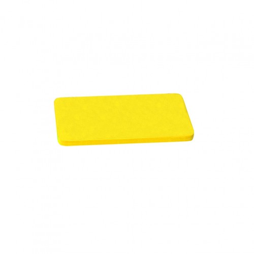 Κίτρινη Πλάκα Κοπής Πολυαιθυλενίου 36x18x1 2cm c376427