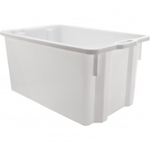 Λεκάνη PEHD φύλαξης μεταφοράς τροφίμων 90Lt στοιβαζόμενη 72x47x36cm SSS Ιταλίας c376457 Λεκάνη PEHD φύλαξης μεταφοράς τροφίμων 90Lt στοιβαζόμενη 72x47x36cm SSS Ιταλίας c376457