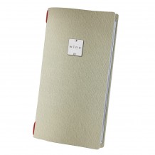 Menu PVC ECO JUTE λευκό πάγου με 2 διαφάνειες για 8 σελίδες 4RE 15 3x29 7cm DAG Italy c376510 Menu PVC ECO JUTE λευκό πάγου με 2 διαφάνειες για 8 σελίδες 4RE 15 3x29 7cm DAG Italy c376510
