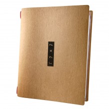 Menu από ίνες κυτταρίνης Σειρά Custom με 1 διαφάνεια για 4 σελίδες A4 21x29 7cm DAG Italy c376515