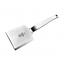 Μπάτης Πλακέ 1 1Kg INOX Τετράγωνος με χοντρή λαβή Valgobbia c376608