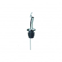 Κεραστήρι με ροξον INOX 18 8 μαυρο με πώμα φ3 5x11cm c376705 Κεραστήρι με ροξον INOX 18 8 μαυρο με πώμα φ3 5x11cm c376705
