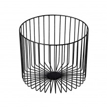 Καλάθι Μεταλλικό για Μπουφέ φ28x23cm μαύρο c376768