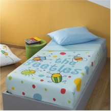 Σετ Παιδικά Σεντόνια 160x260cm amp Μαξιλαροθήκη 50x70cm 100 βαμβάκι 200 κλωστές Μπάμπουρας c376826