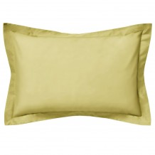 Σετ 2 μαξιλαροθήκες 50x75 Oxford 5cm 100 βαμβακερό 205 κλωστές ανοιχτό πράσινο c376982