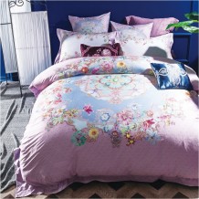 Σετ Μαξ κες Παπλωματοθήκη διπλή 220x240cm 100 βαμβ 300TC 60 C Digital c377013