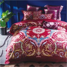 Σετ Μαξ κες Παπλωματοθήκη διπλή 220x240cm 100 βαμβ 300TC 60 C Digital c377015