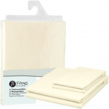 Σετ Μαξ κη Παπλωματοθήκη μονή 160X240cm 100 βαμβ Περκάλι πενιέ siliconized 200 κλωστές εκρού c377139