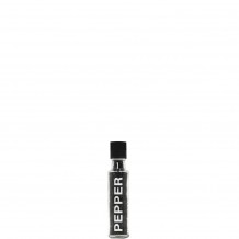 Μύλος πιπεριού σε γυάλινο μπουκάλι ύψος 165mm Bisetti Italy c377315