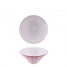 Μπωλ Πορσελάνης κωνικό φ18 5x8cm Σειρά ALJIBE Κόκκινο COK ALAR ΣΕΤ 4 ΤΕΜΑΧΙΩΝ c377329