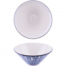 Μπωλ Πορσελάνης κωνικό φ23x10cm Σειρά ALJIBE Μπλε COK ALAR ΣΕΤ 4 ΤΕΜΑΧΙΩΝ c377335