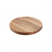 Ξύλινος δίσκος βάση buffet φ28xΥ2cm για τις βάσεις T057 Leone c377518