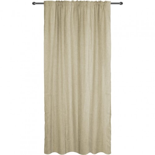 Κουρτίνα Linen Look 140x270cm 130gsm μπεζ με τρέσα Artisti Italiani c377544