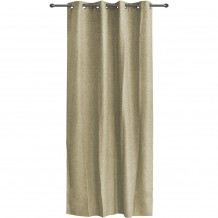 Κουρτίνα Trieste 140x260cm 230gsm μπεζ με τρουκς Artisti Italiani c377549