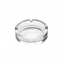 Σταχτοδοχίο γυάλινο στρογγυλό λείο 10 5xΥ3 2cm c377663