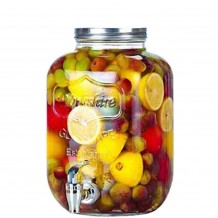 Δοχείο 4lt 15x15x26cm με βιδωτό καπάκι και βρυσάκι c377679