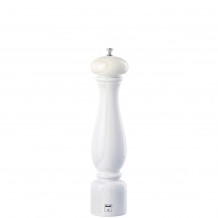 Μύλος Αλατιού ξύλο λάκα άσπρο ύψος 320mm Bisetti Italy c377706