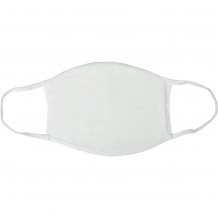 Μάσκα προστασίας υφασμάτινη πολλαπλών χρήσεων άσπρη ΣΕΤ 10 ΤΕΜΑΧΙΩΝ c377781