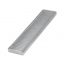 Μπαρ Ματ Σχάρα 50x10x2cm INOX c377825