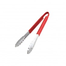 Λαβίδα Barbecue 30cm ΙΝΟΧ 0 9mm Κόκκινη c377833