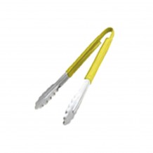 Λαβίδα Barbecue 30cm ΙΝΟΧ 0 9mm Κίτρινη c377834