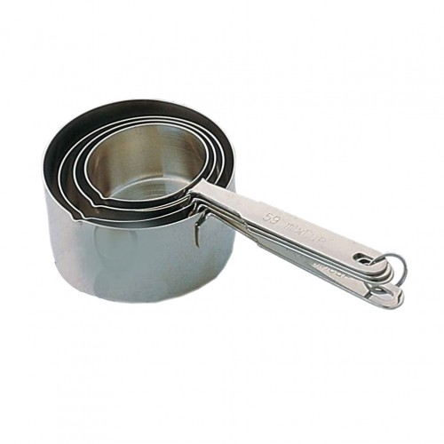 Πακέτο 4 κύπελα μεζούρες INOX c377891