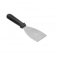 Ξύστρα τριγωνική INOX 10cm με πλαστική λαβή c377920