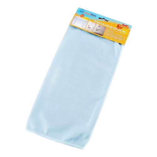 Πανάκι από μικροίνες microfiber 35x35cm 250gr για τζάμια μπλε c377947