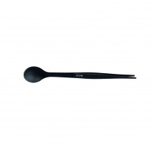 Λαβίδα degustation διπλή 17 Τasting spoon amp λαβίδα INOX μαύρη TRIANGLE c378044