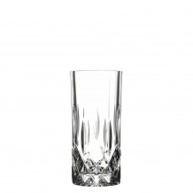 Γυάλινο Ποτήρι Νερού Σωλήνας 25cl φ6 3x14 4cm σκαλιστό με χοντρό πάτο ΣΕΤ 6 ΤΕΜΑΧΙΩΝ c378100