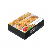 Κουτί μεταλιζέ GOOD FOOD Club Sandwich 21x14x5 5cm τιμή ανά κιλό ΣΕΤ 10 ΤΕΜΑΧΙΩΝ c378156