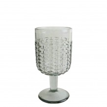 Γυάλινο ποτήρι κολωνάτο 35cl TUSCANY φ8 2x16 6cm ανθρακί ΣΕΤ 6 ΤΕΜΑΧΙΩΝ c378200