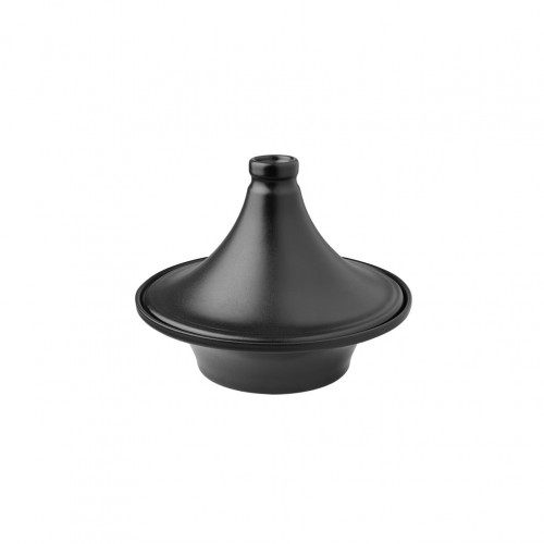 Tajine Πυρίμαχο έως 250 C φ22x6 5cm με καπάκι μαύρο Black Stone InSitu ΣΕΤ 4 ΤΕΜΑΧΙΩΝ c378213